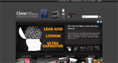 Desktop Screenshot of cloreinfo.com